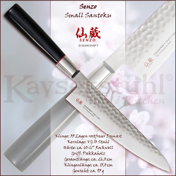 Senzo Kochmesser "Small Santoku"