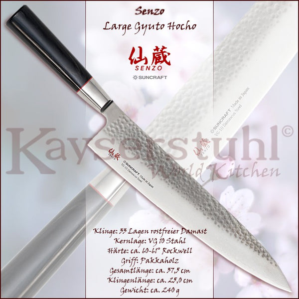 Senzo Kochmesser "Large Gyuto Hocho"